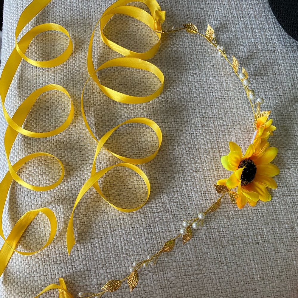 Yellow Flower Belt